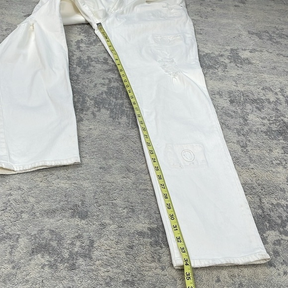 NWT Prps Windsor Fit Tapered Skinny Jeans White Distressed Japanese Denim 42 - Picture 16 of 16